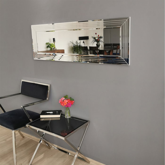Hanah Home Espejo Moderno A301Y Plateado